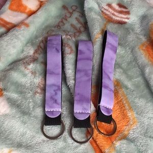 3 pack never used wristlet straps